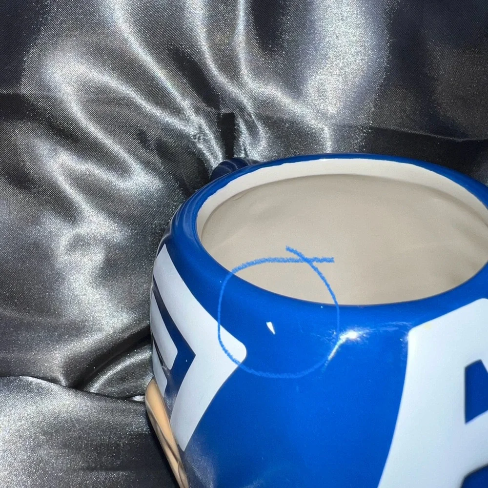 Marvel Captain America Collectible Coffee‎ Cup Mug Red White and Blue